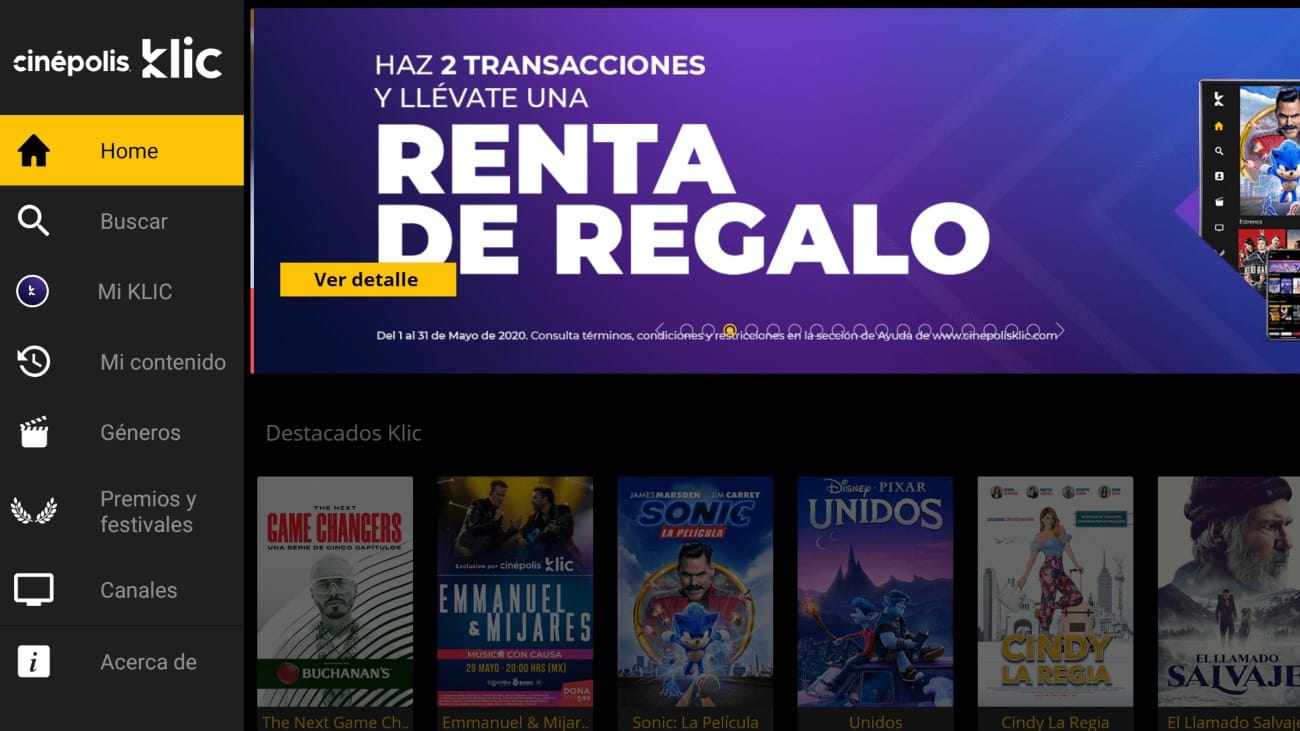 ¡se Despide Cinépolis Klic La Cadena Pondrá Fin A Su Plataforma De Streaming Campestre