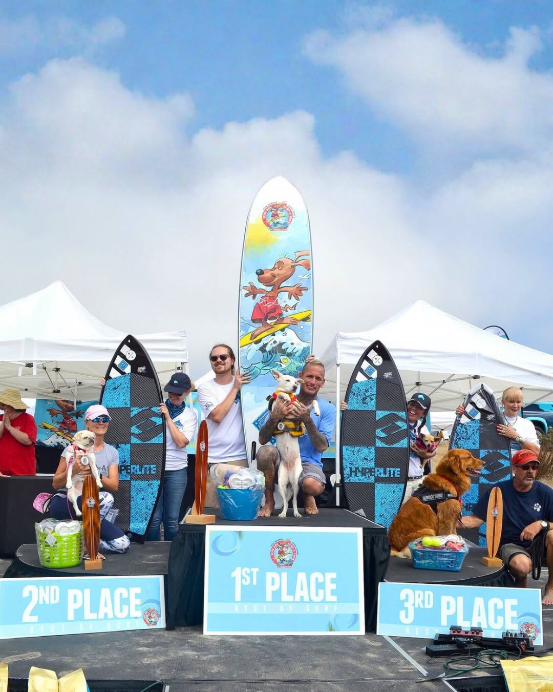 Perros sobre olas: la jugada de merca pet-friendly en San Diego